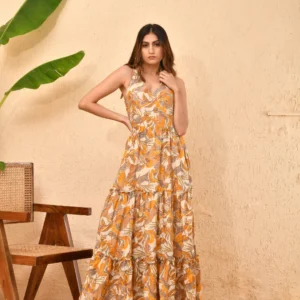 Golden Aura Frock