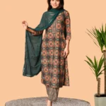 chic cotton suit set for women