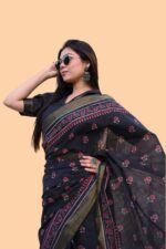 Elegant Bloom Saree - Image 3